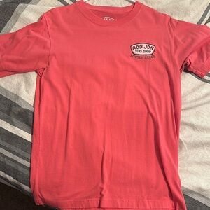 Ron Jon Pink Short Sleeve Tee Casual Cotton Blend